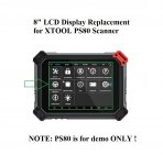 LCD Screen Display Replacement for XTOOL PS80 Scan Tool